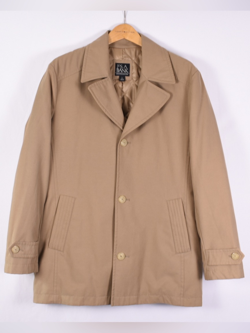 Jos. A. Bank Men's Tan Trench Coat
